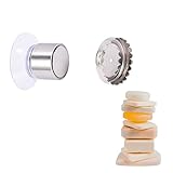 TTSAM Seifenhalter Magnet,Magnetseifenhalter,Edelstahl Seifenhalter Zur Wandmontage,Magnetischer Halter,Saugnapf,SeifenaufhäNger, Handtuchablauf, AufhäNgevorrichtung FüR KüChe,Toilette,B
