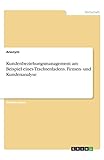 Kundenbeziehungsmanagement am Beispiel eines Trachtenladens. Firmen- und Kundenanaly