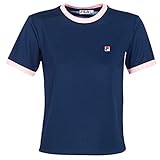 FILA Olivia Tee T-Shirts & Poloshirts Damen Marine/Rose - S - T-S