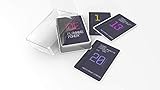 Agile Planning Poker Karten Set - Kommunikation und Motivation im Team steigern - für 4 Personen - IDE V