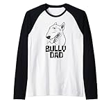 Lustige miniature Bullterrier Hunde - Herrchen Rag