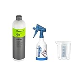 Kwazar Super Pro+ Sprühflasche blau 0,5 L & Koch Green Star 1 L & Messb