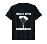 Fallschirm Fallschirmspringer Skydiving Gleitschirm Geschenk T-S