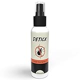 DETICK Zeckenspray und Mückenspray I Natürlicher Zeckenschutz für Menschen I Anti Zecken Spray, Anti Mücken Spray, 100ml I Zeckenspray Menschen, Zeckenschutz Kinder, Mückenschutz Spray