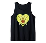 Avocado Love Lover Herz Vegan Tank Top