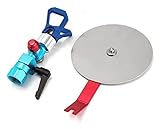 LIXSLT Edge Perfect Farbsprühgerät mit Trennwand, abnehmbare Sprühführung, Zubehör, einfaches Ecksprühen, für Zuhause, Hausmalerei, drinnen und drauß