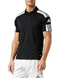 adidas Herren Sq21 Polohemd, Schwarz/Weiß, XXL EU