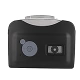 FASJ Kassettenadapter, Lautsprecher USB-Band-zu-MP3-Konverter, Exportierbarer MP3-Formatkonverter Musikkonverter für bespielte Bandk