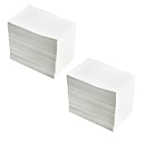 FungLam Thermo-Versand-Etiketten, 10,2 x 15,2 cm, 1000 Etiketten pro Stapel (2 Stapel), weiß perforiert, permanent klebend, kompatibel mit Zebra, E