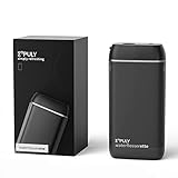 Portable Munddusche Kabellos Elektrische Mundspülung Airfloss, Zahndusche mit 3 Modi & IPX8 Wasserdicht, 5 Verschiedene Funktionsdüsen, für Reisen & Zuhause Oral Irrig