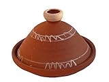 Marokkanische Tajine zum Kochen unglasiert Ø 35 cm für 3-5 Personen - 905791-0006