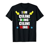Ich mache Celine Celine Dinge coole lustige Weihnachten T-S