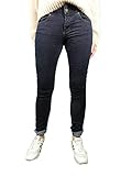 Buena Vista Tummyless Stretch Jeans | Schlankmachende Shaping Denim Hose | Figur formend für alle Größen | Lange Jeanshose raw Blue XL