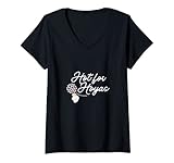 Damen Hot for Hoya, lustiger Wachspflanzensammler T-Shirt mit V