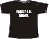 Handball Onkel; T-Shirt schwarz, Gr. XXXL