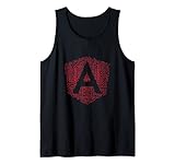 AngularJS Wordcloud T-Shirt für Javascript-Programmierer Tank Top