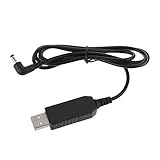 Oyrcvweuy USB 5 V auf 12 V 4,0 x 1,7 mm Netzteil Kabel für Echo Dot 3. Router LED-Lautsp