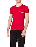 Emporio Armani Underwear Mens The New Icon T-Shirt, Poppy, L