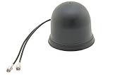 Alda PQ Antenne zur Dachmontage für 2G (GSM), 3G (UMTS), 4G (LTE), WiFi/Bluetooth mit SMA/M Stecker 3 dBi Gew