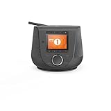 Hama Internetradio mit Digitalradio-Empfang & Handy-Ladefunktion, Smart Radio DIR3200SBT (WLAN/DAB/DAB+/FM, Bluetooth/Spotify Streaming, Stationstasten, Radio-Wecker, UNDOK-App) Mini Internet R