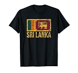 Sri Lanka-Flagge, Colombo, Kandy, Galle, Ella Mirissa, Siriya. T-S