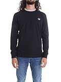 Langärmliges T-Shirt Fred Perry Twin Tipped 102 Black