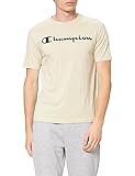 Champion Herren Legacy Classic Logo T-Shirt, Braun Wüstensand, XS