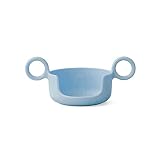Design Letters Griff für Baby und Kinder Persönliche Melamin Becher (Hellblau) - BPA-frei und BPS-frei. Erleichtert dem Kind das Trinken der Tasse. Spülmaschinenfest, leicht, 17 g