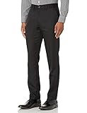 Amazon Essentials Slim-Fit Flat-Front Dress Pants Anzughosen, Black, 29W x 30L