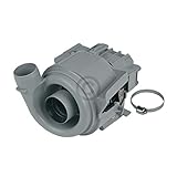 DL-pro Heizpumpe für Bosch Siemens Neff Balay Constructa 755078 00755078 1BS3610-6AA Pumpe Heizung für Geschirrspüler Spü