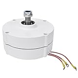 coldwind 100W 12V 3-Phase-Generator,Permanent Magnet Elektromotor Generator DIY Ac Alternator Permanent Magnet Motor-Ohne gleichrichter 12