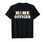 Home Officer Sheriff Polizist Homeoffice Kostüm Lustiges T-S