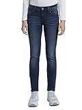 Tom Tailor (NOS) Damen Slim Jeans Fit Alexa, Gewaschen, Blau (Dark Stone Wash Deni 10282), W28/L30