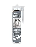 Primaster Sanitär Silikon weiß 310 ml Dichten Dichtstoff Fuge Bad D