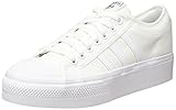 adidas Damen Nizza Platform Sneaker, Cloud White/Cloud White/Cloud White, 38 EU
