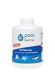 Fermit PVC-Kleber blau 1 Liter mit Pinsel Abw