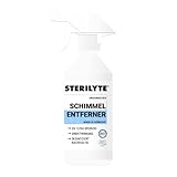 Sterilyte SCHIMMELENTFERNER- Anti Schimmel Mittel- Biozidprodukt- Ohne Gefahrenstoffe- Ohne Alkohol- Organisches Desinfektionsmittel- Made in Germany (500ml)