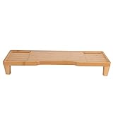 Monitor Riser Monitor Stand Computer Riser Monitor Regal Desktop Riser Computer Stand Bambus Computer Monitor Stand Schreib