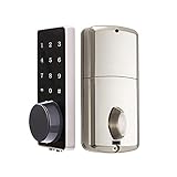 Eingang Elektronisches Tastenfeld Riegel Mit Fingerabdruckschloss Smart Lock Schlüssellose Fernentriegelung Smart Key Security Für Zuhause Und H
