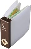 Dongxing DVD-Aufbewahrung, CD-Hülle, bunt, platzsparend, aus Kunststoff, für bis zu 120 CDs, B
