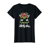 Damen Lustiger Weihnachtsparty Gin-Gle Bells zu Christmas trink