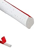 Flexibler Dichtungsstreifen, zum Abziehen und Aufkleben von Zierleisten, Fliesenkanten, Decken, Wandecken, B