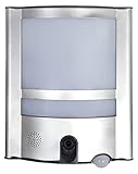 Eco-Light LED-Kameraleuchte Vesta, Live Bilder aus Ihrem Garten oder an der Haustür. Praktisch über eine APP steuerbar. 8 GB Speicher (bis 32GB) 30 Watt Licht für extra S