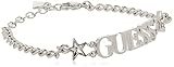 Guess Damen-Armband Edelstahl Swarovski-Kristall S Silber 32015537