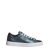 adidas Originals Women's Adidas Sleek Sneaker, Black/Crystal White/White, 8.5 M US