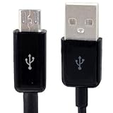 BCXP 5M Micro USB-Anschluss USB-Datenkabel,Micro-USB-Anschluss USB-Datenkabel für Galaxie S IV/I9500/S III /I9300/Note II /N7100/I9220/I9100/I9082,Nokia,Sony Ericsson,LG,Blackberry,HTC Länge:5