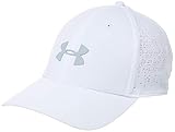 Under Armour Damen Elevated Golfkappe Kappe, Weiß, Einheitsgröß