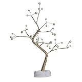 SYHDML LED-Baumlicht, LED Bonsai Tisch Baumlicht, Flexible Zweige Baumlicht für Haus Party Hochzeit Festival Weihnachts Dek