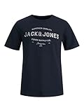 JACK & JONES Jungen JJEJEANS Tee SS O-Neck 21/22 NOOS JR T-Shirt, Navy Blazer, 176