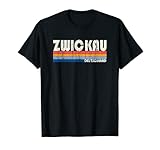Retro Vintage 70er 80er Jahre Stil Zwickau Deutschland T-S